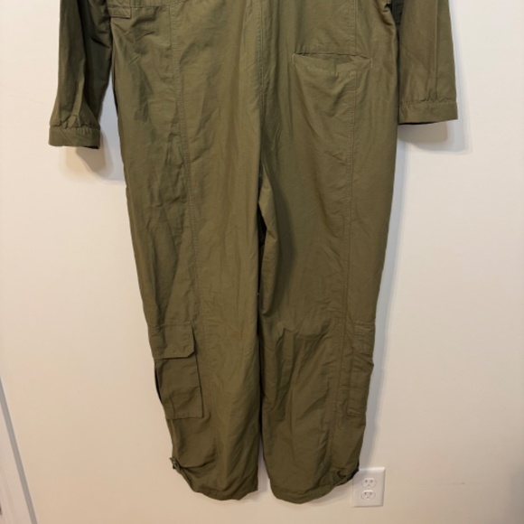 Free People Movement Mesmerize Me Utility Coveralls - Olive Green | Size S - Picture 6 of 12